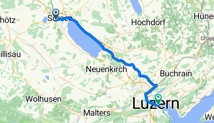 E2: Sursee - Luzern