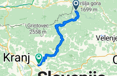Route in der Bikemap App öffnen