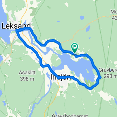 Insjön runt