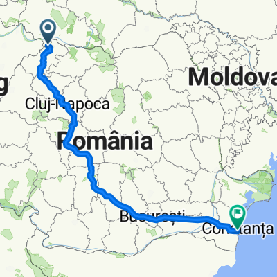 E81: Halmeu – Livada - Satu Mare – Zalău – Cluj-Napoca – Turda – Sebeș – Miercurea Sibiului – Sibiu – Pitești –București - Constanța
