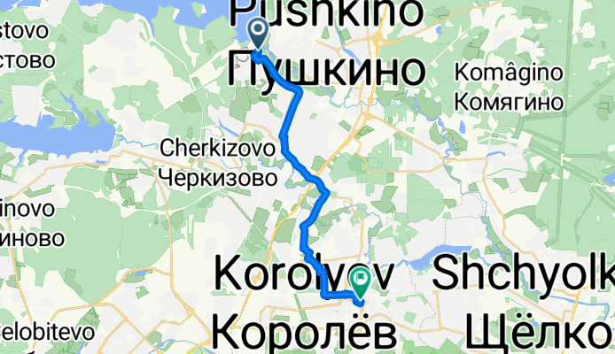 Open this route in Bikemap Web