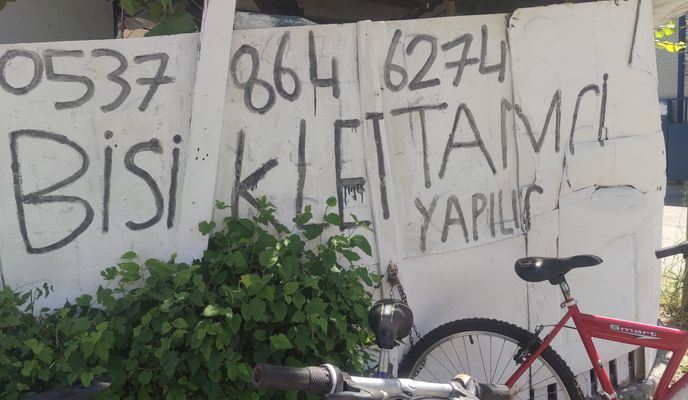 Photo 1 of the Bikemap route "Ertuğrul Gazi Caddesi 3C to Misket Sokak 13"