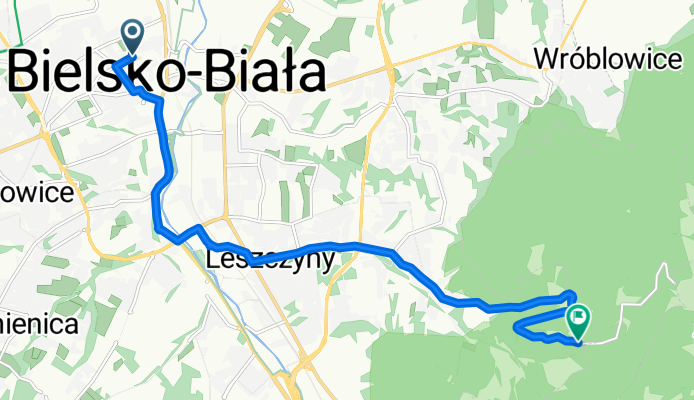 Podjazd pod Przegibek