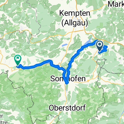 9. Wertach-Oberstaufen-64km-670Hm