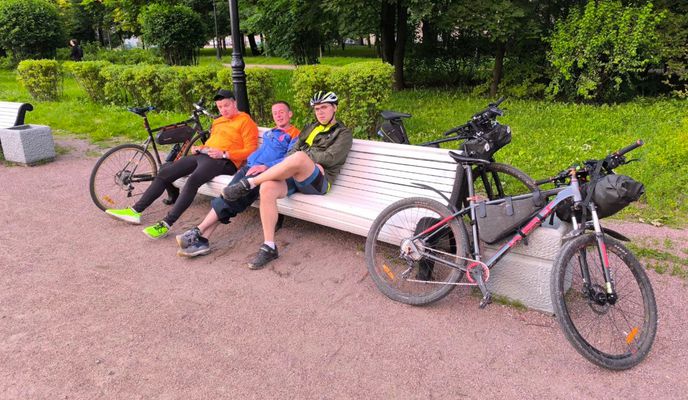 Photo 1 of the Bikemap route "улица Водной Заставы, Выборг до Кораблестроителей улица, 19 к1 литВ, Санкт-Петербург"
