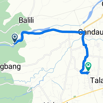 Palinpinon - Malaunay Road, Valencia nach Valencia to Dumaguete via Balugo MTB Trail, Valencia