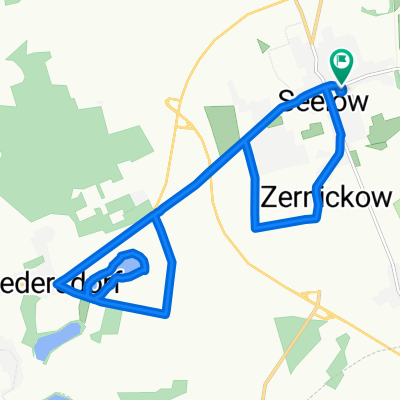 Küstriner Straße 6, Seelow nach Küstriner Straße 8, Seelow