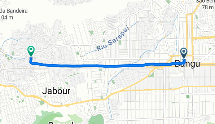 De Avenida Ministro Ary Franco 109 a Rua Ferreiras Ac Etr Taquaral 36