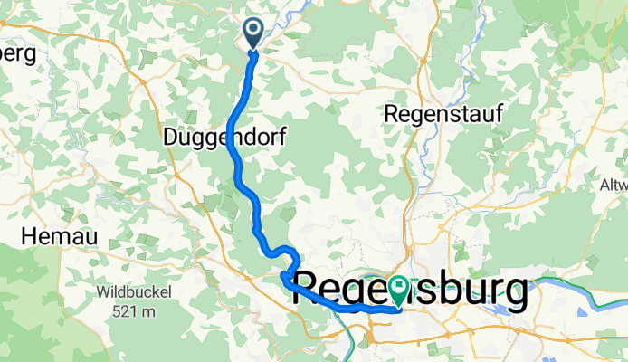 Kallmünz - Regensburg (Standard)