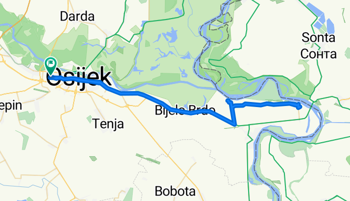 Osijek-Erdut-Aljmaš-Osijek