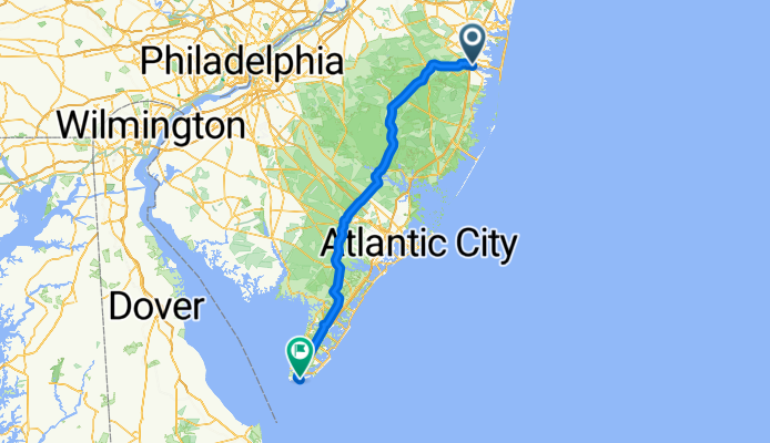 33 Washington St, Toms River to 653 Washington St, Cape May