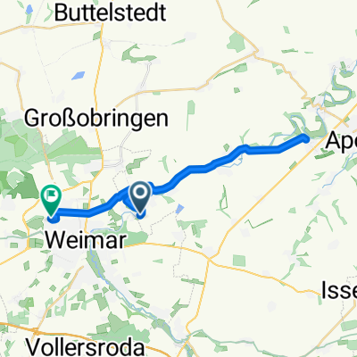 Hauptstraße 2A, Weimar do Moskauer Straße 132, Weimar