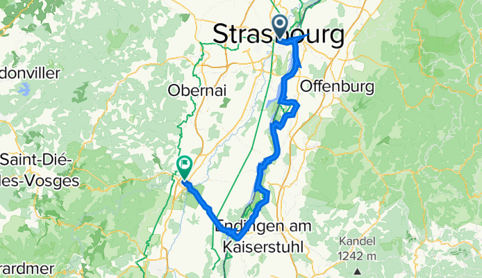 Elsassrundfahrt 4, Strasbourg - Kehl - Selestat