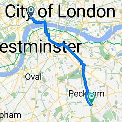 71 Aldwych, London to 22 Birch Close, London