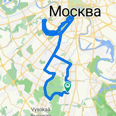 От Днепропетровская улица 7, Москва до Днепропетровская улица 7, Москва