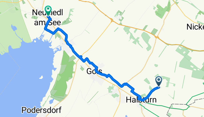 Halbturn nach Neusiedl am See. 🚴‍♂️🚴