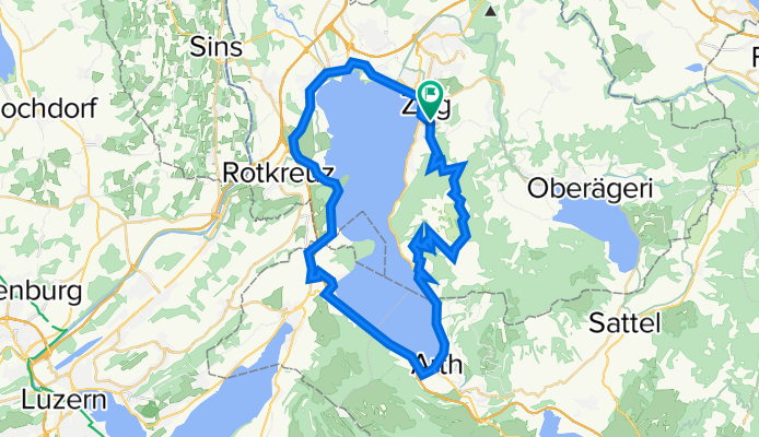 Zugersee -Walchwilerberg