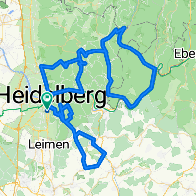 Feuerbachstraße 11, Heidelberg nach Feuerbachstraße 9B, Heidelberg