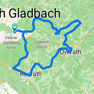 kurze Teilstrecke Rund um Köln