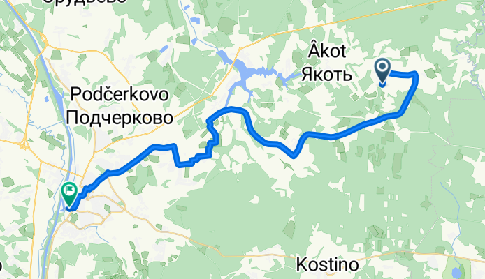 с дачи до станции 🏎️