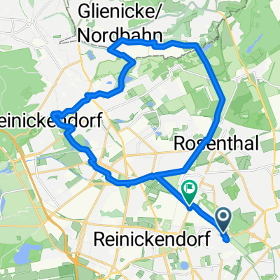 Mauerweg-Nord und Tegler-Fließ