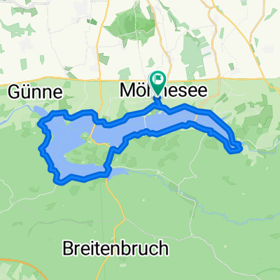 Möhnesee Ufer Weg
