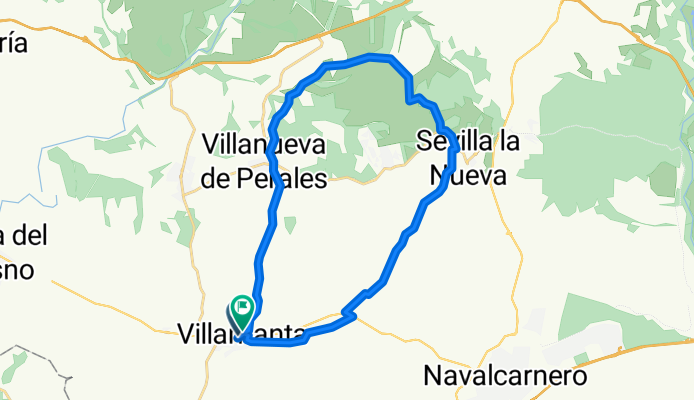 Villamanta - Vill. Perales - Sevilla la Nueva (por Valdetablas) - Villamanta