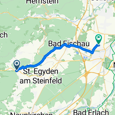 От Puchberger Straße 63 до Heinrich Bier-Weg 4, Wiener Neustadt