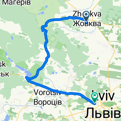 Жовква-Крехів-Іванофранкове-ПТУ29 CLONED FROM ROUTE 1478301