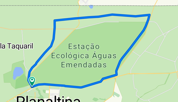Volta Da Est. Ecológica Águas Emendadas.
