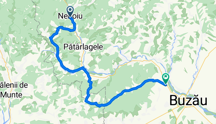 Calea Mihai Viteazu, nr. 31, Nehoiu to Strada Primăriei, Vernesti