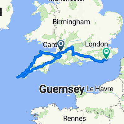 Jižní Anglie a Cornwall na kole-www.nomad.cz CLONED FROM ROUTE 455712