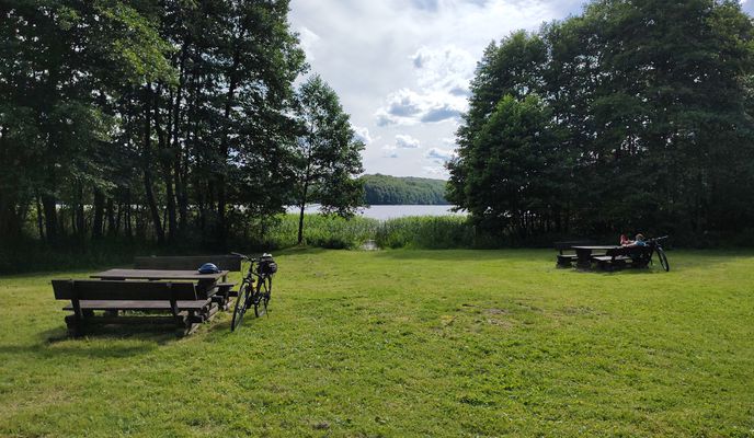 Foto 1 de la ruta de Bikemap "I z jeziora do domu"