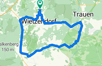 Route in der Bikemap App öffnen