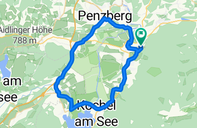 Route in der Bikemap App öffnen