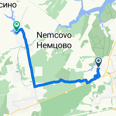 От Пригородная улица 19, Владимир до Неизвестная дорога, Спасское