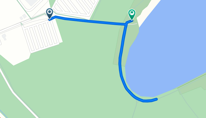 Laufstrecke 1km