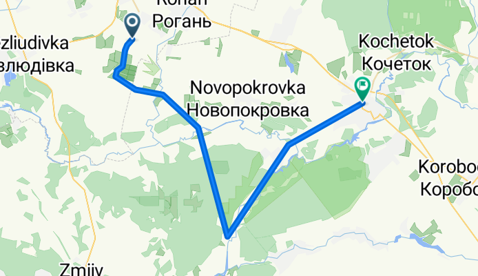 Рогань-Мохнач-Эсхар-Чугуев