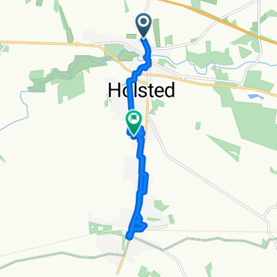 Nørregade 51, Holsted to Højmarksvej 18, Holsted