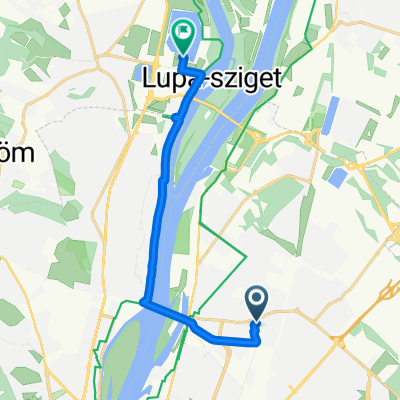 Viola utca 6-8, Budapest - Lupaszigeti utca 224, Budakalász