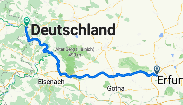 In der Muld 8, Erfurt nach Ringstraße 18B, Wanfried