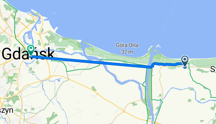 Bursztynowa 1B, Jantar do Długie Ogrody, Gdańsk