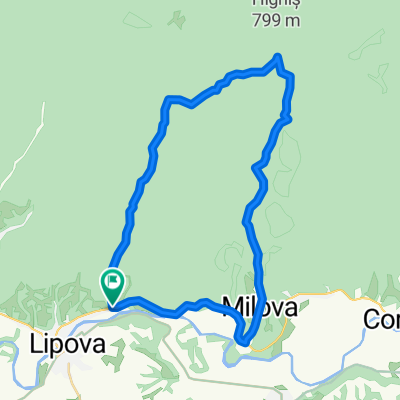 Lipova - vf. Livorscu - Milova - Lipova [completed]