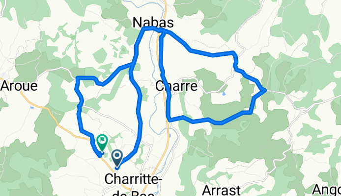 Route de Lichos, Charritte-de-Bas à D 11, Charritte-de-Bas