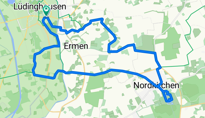 Lüdinghausen - Schloss Nordkirchen (Track)