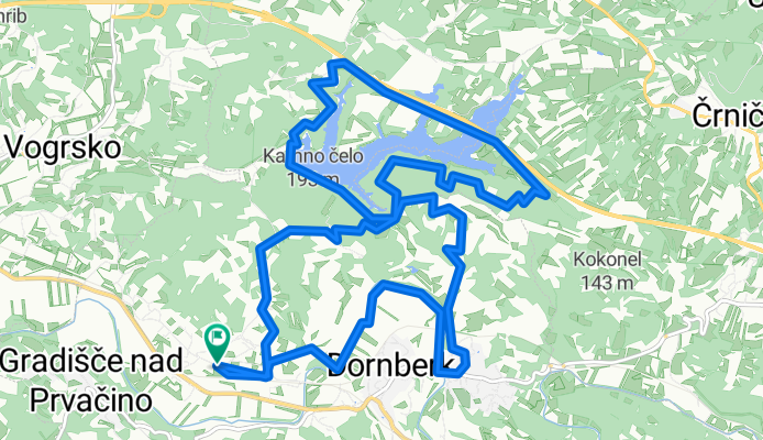 Prvačina- Vogršček- Prvačina