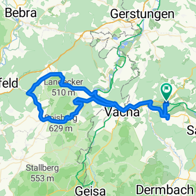 Merkers > Phillipsthal > Bahnradwege Hessen