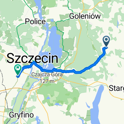 Część wycieczki  Przecław-Nowogard-Przecław