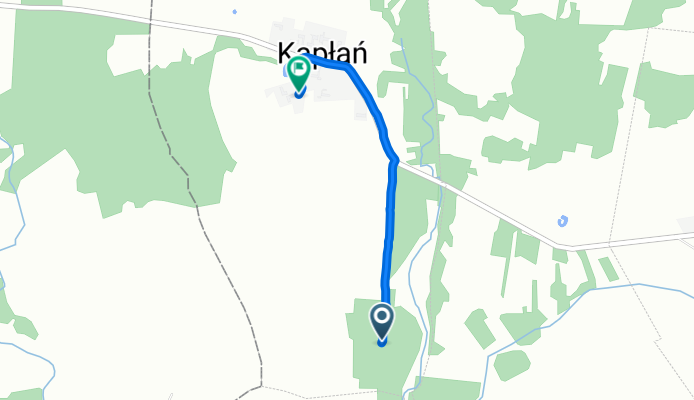 Kapłań, Klukowo do Kapłań 15, Klukowo