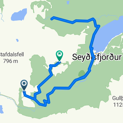 Stafdalsvegur to Ónefndur vegur